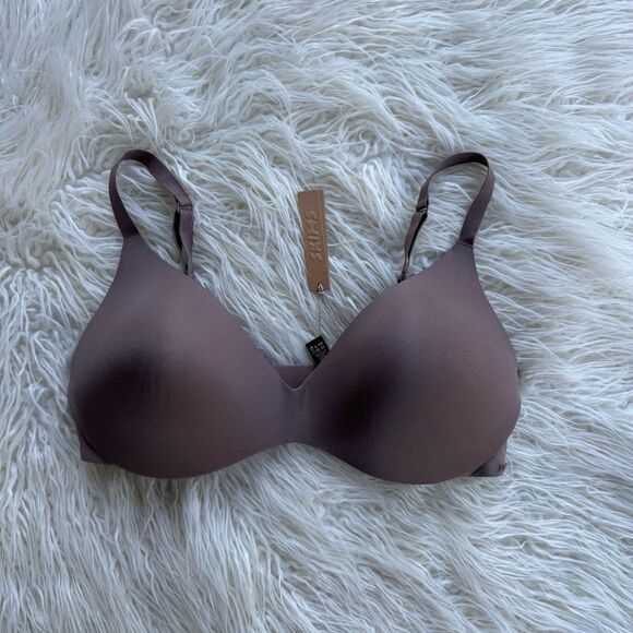 Skims Wireless Form Push up Bra Umber Size 38DD - Picture 1 of 8